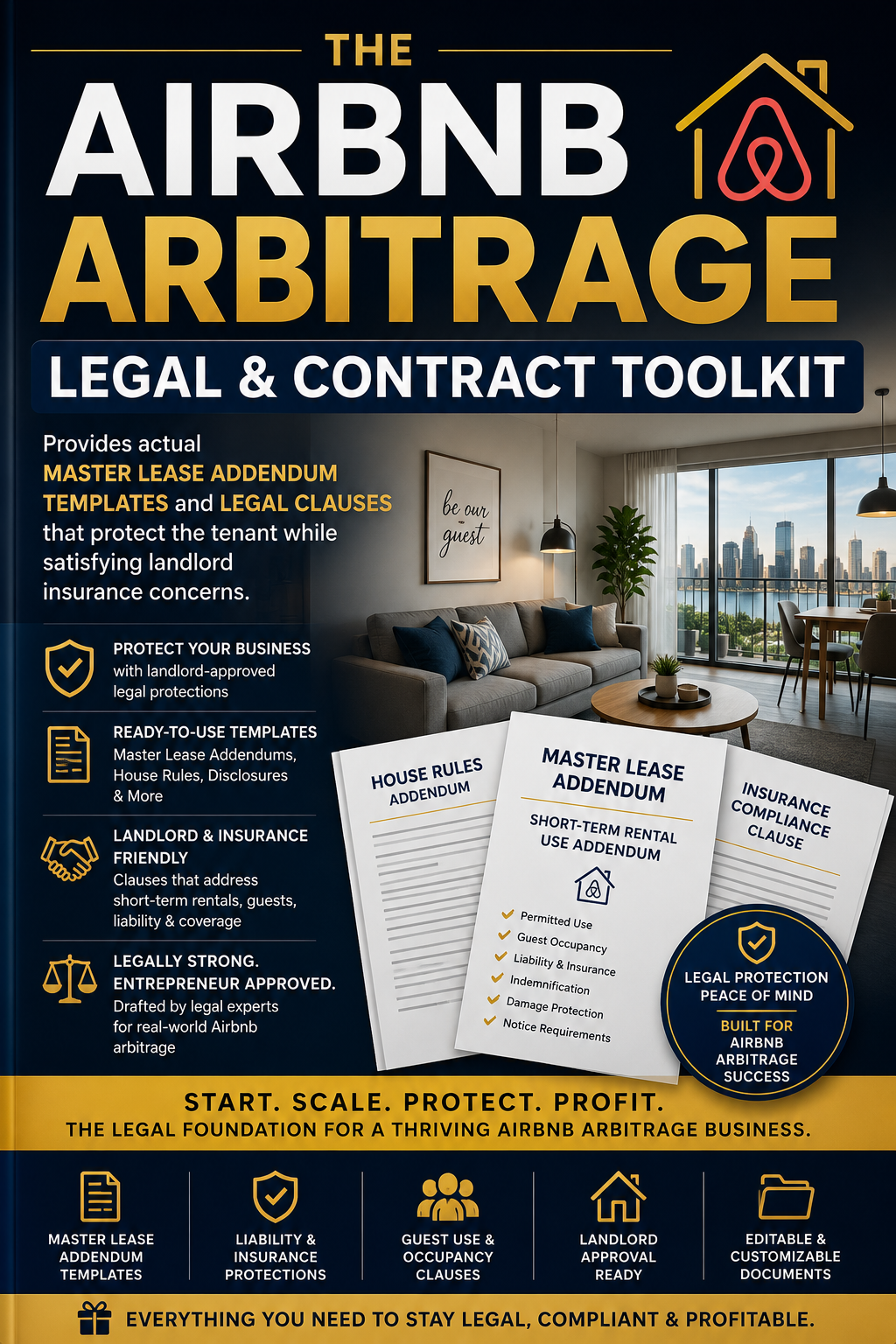 The Airbnb Arbitrage Legal & Contract Toolkit