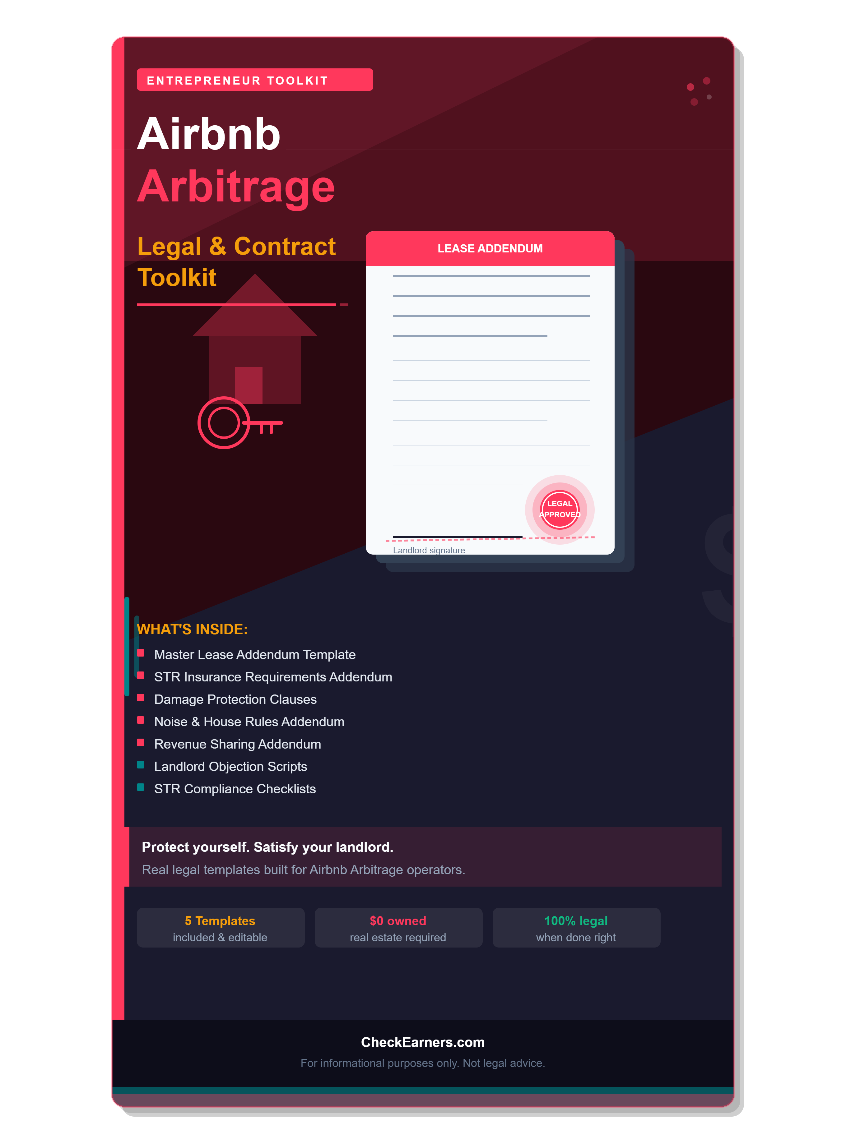The Airbnb Arbitrage Legal & Contract Toolkit